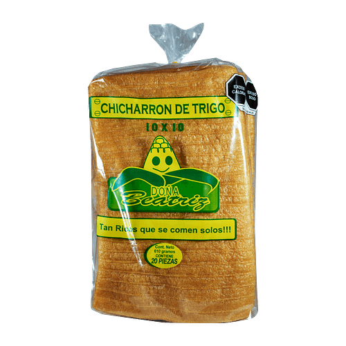 Chicharrón de Trigo 10×10 20 Pz.