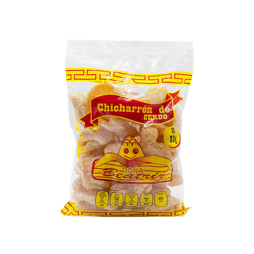 Chicharron de cerdo 80 gramos