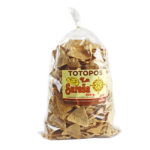 Totopos Sureños 800 gramos