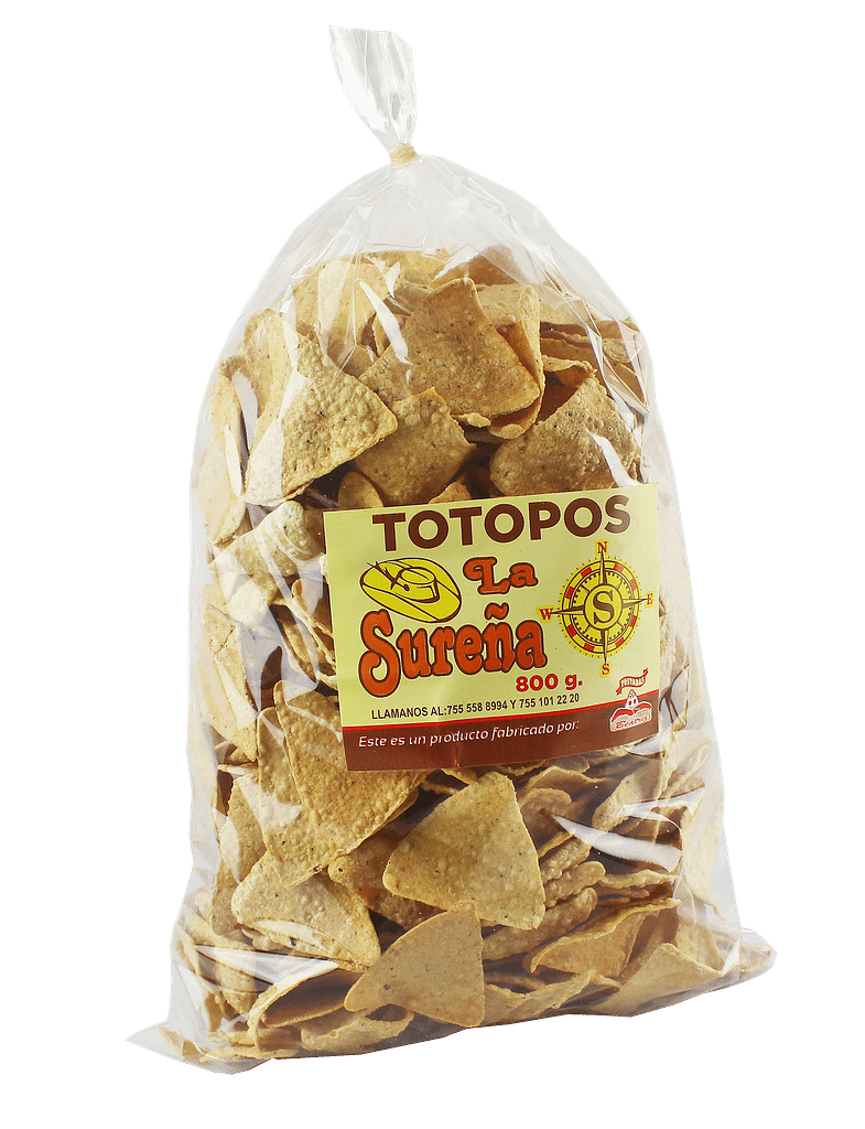 Totopos Sureños 800 gramos - Industrias Doña Beatriz
